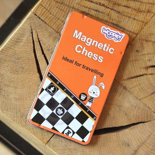 Magnetinių šachmatų žaidimas 2in1, WOOPIE