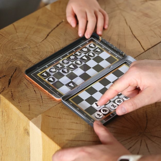 Magnetinių šachmatų žaidimas 2in1, WOOPIE