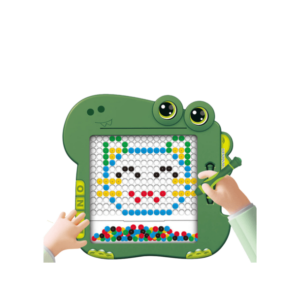 Edukacinis magnetinis stalas „Dinozauras“, žalia 