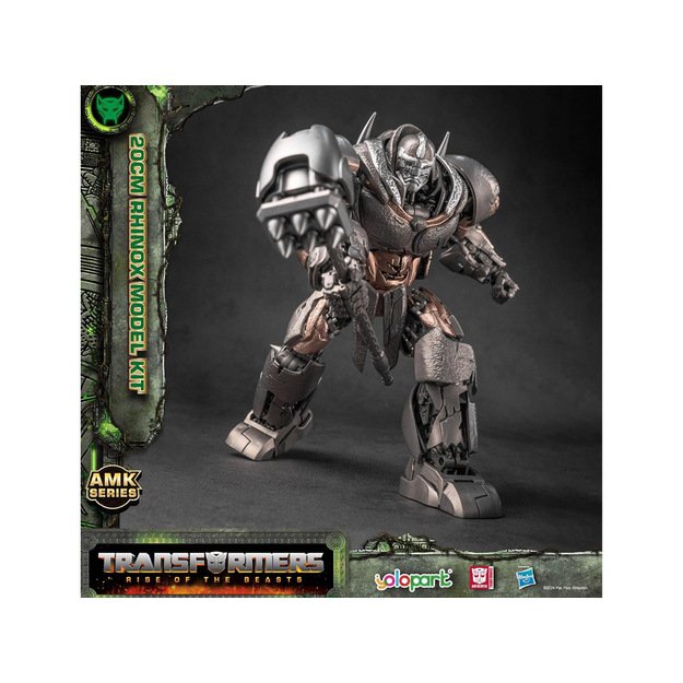 Žaislinis Hasbro Rhinox transformerio figūrėlė su priedais 20cm 
