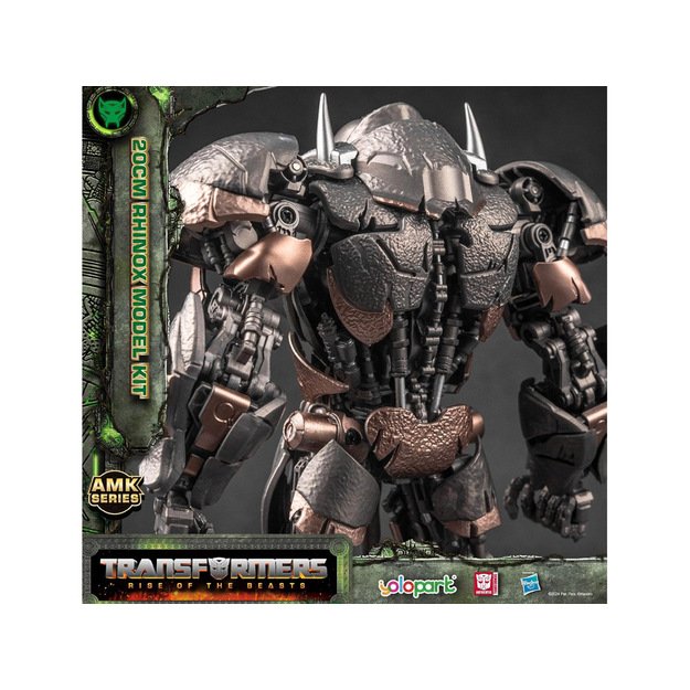 Žaislinis Hasbro Rhinox transformerio figūrėlė su priedais 20cm 