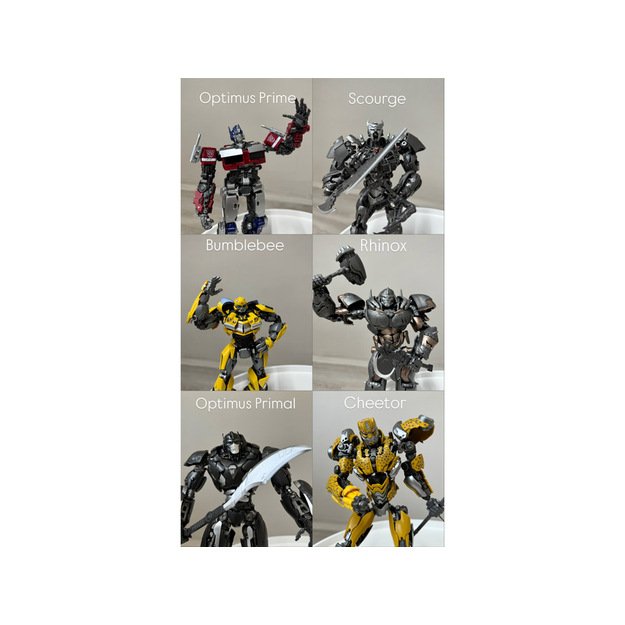Žaislinis Hasbro Rhinox transformerio figūrėlė su priedais 20cm 