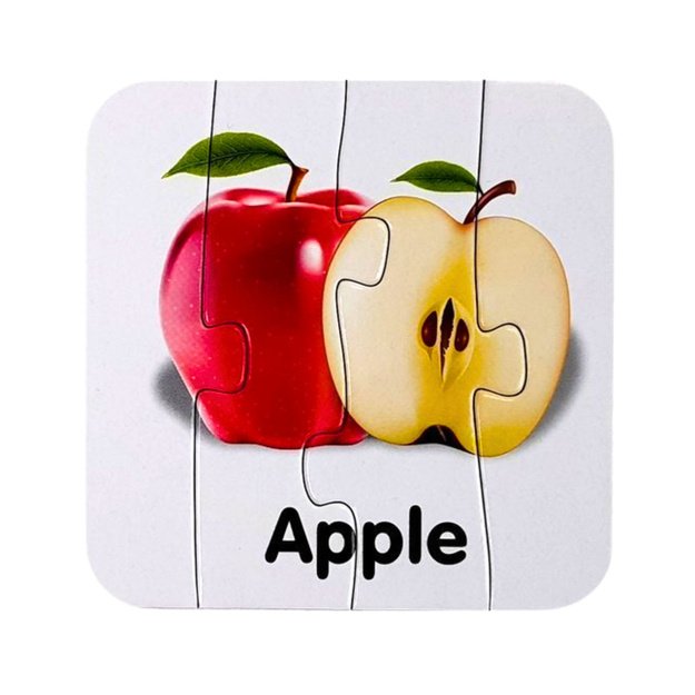 Mokomoji dėlionė - Vaisiai 10 pav. anglų kalba 4 Mokomoji dėlionė - Vaisiai 10 pav. anglų kalba 4