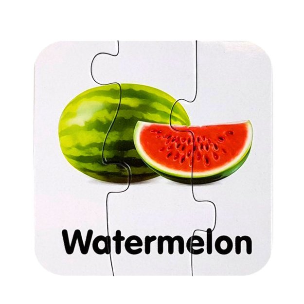 Mokomoji dėlionė - Vaisiai 10 pav. anglų kalba 6 Mokomoji dėlionė - Vaisiai 10 pav. anglų kalba 6