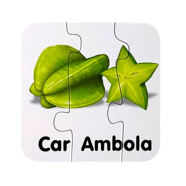 Mokomoji dėlionė - Vaisiai 10 pav. anglų kalba 1 Mokomoji dėlionė - Vaisiai 10 pav. anglų kalba 1