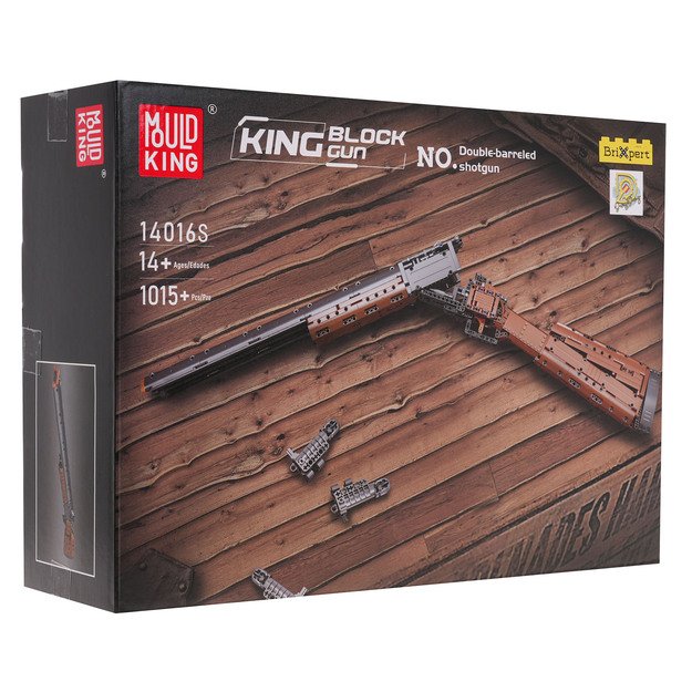 Žaislinio dvivamzdžio šautuvo „King“ konstruktorius 1015el. 