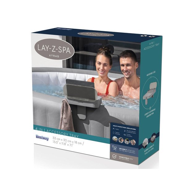 Daugiafunkcinė lentynėlė sūkurinei voniai 4in1 Bestway 60337