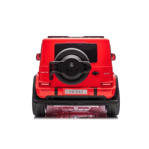 Dvivietis elektrinis visureigis vaikams Mercedes Benz G63 AMG XXL, raudonas
