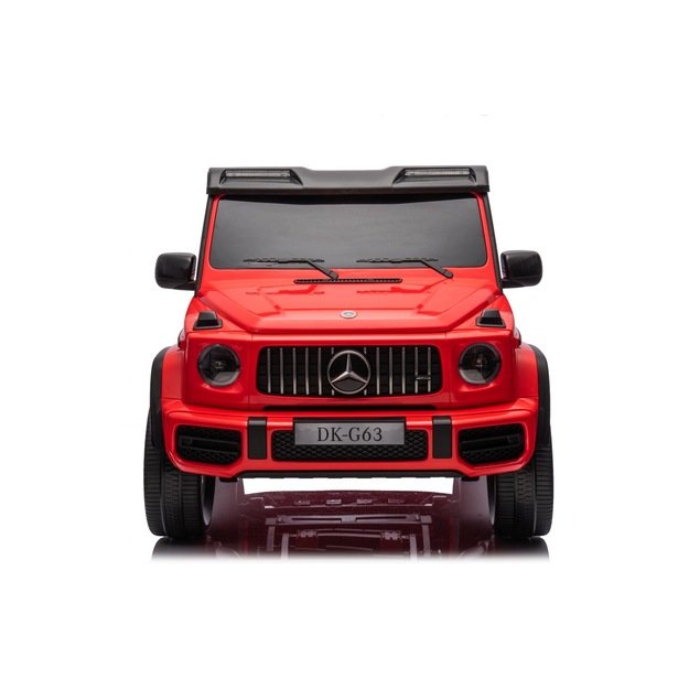 Dvivietis elektrinis visureigis vaikams Mercedes Benz G63 AMG XXL, raudonas