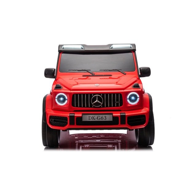 Dvivietis elektrinis visureigis vaikams Mercedes Benz G63 AMG XXL, raudonas