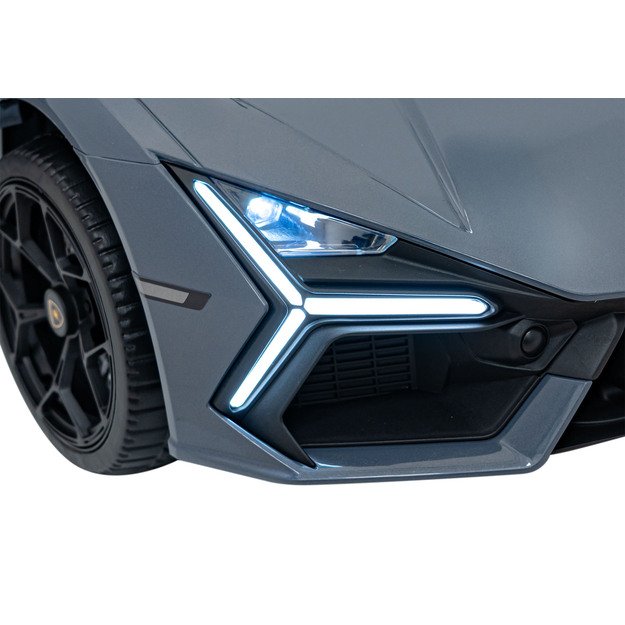 Vienvietis elektromobilis vaikams Lamborghini Revuelto, pilkas