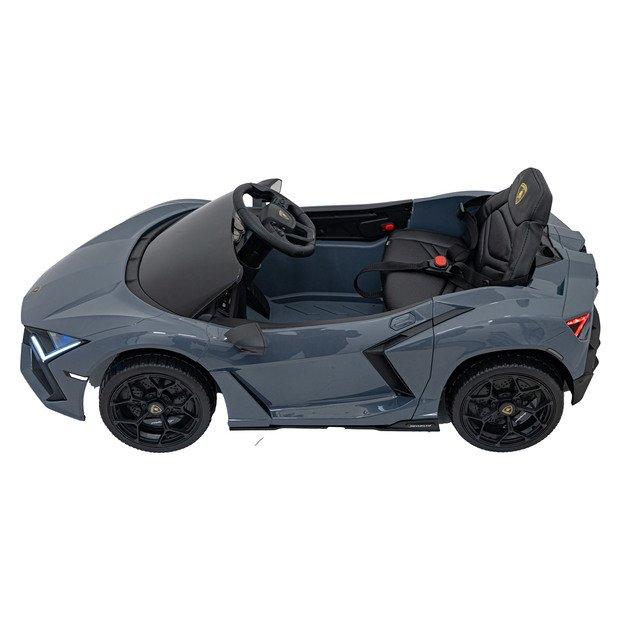 Vienvietis elektromobilis vaikams Lamborghini Revuelto, pilkas