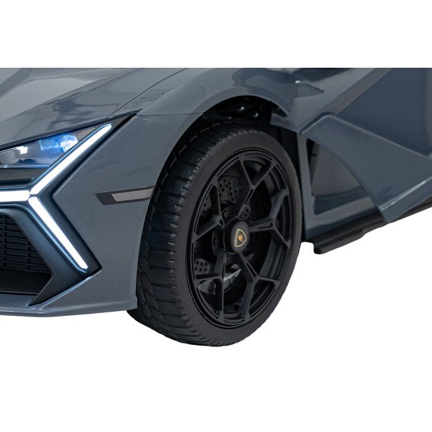 Vienvietis elektromobilis vaikams Lamborghini Revuelto, pilkas