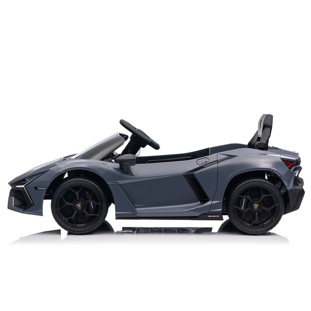 Vienvietis elektromobilis vaikams Lamborghini Revuelto, pilkas