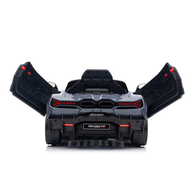 Vienvietis elektromobilis vaikams Lamborghini Revuelto, pilkas