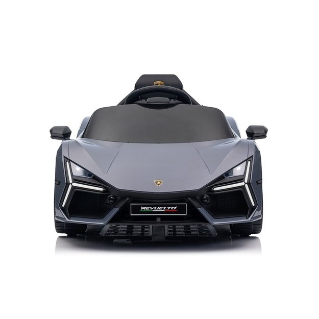 Vienvietis elektromobilis vaikams Lamborghini Revuelto, pilkas