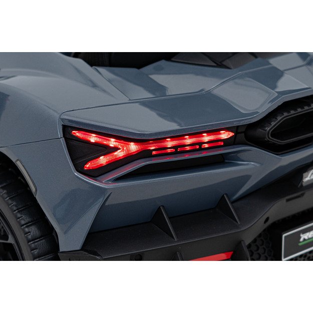 Vienvietis elektromobilis vaikams Lamborghini Revuelto, pilkas