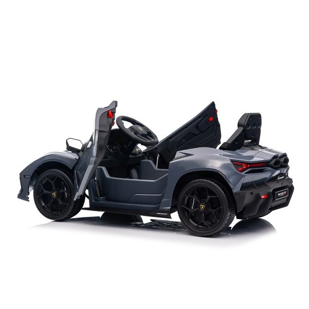 Vienvietis elektromobilis vaikams Lamborghini Revuelto, pilkas