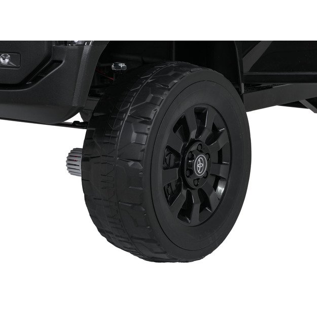 Vienvietis elektrinis džipas vaikams Toyota Land Cruiser PRADO, juodas