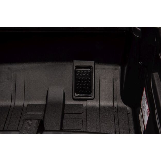 Vienvietis elektrinis džipas vaikams Toyota Land Cruiser PRADO, juodas