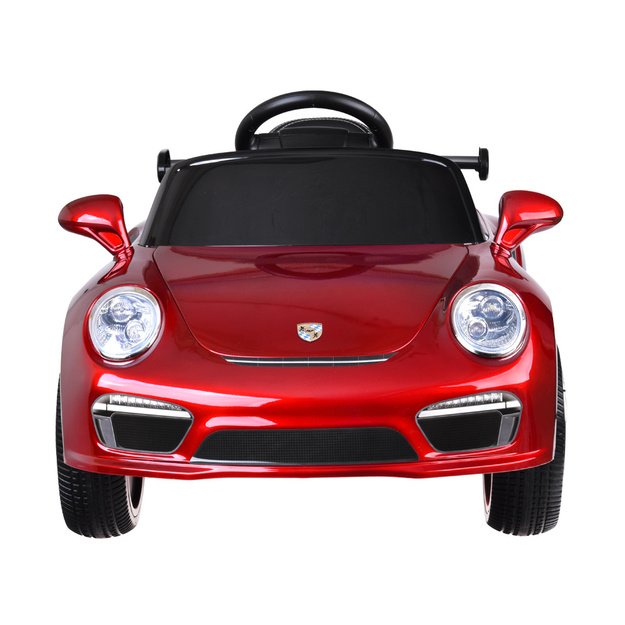 Vienvietis elektromobilis vaikams Porsche RUF CTR3, raudonas