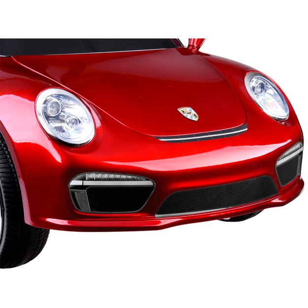 Vienvietis elektromobilis vaikams Porsche RUF CTR3, raudonas