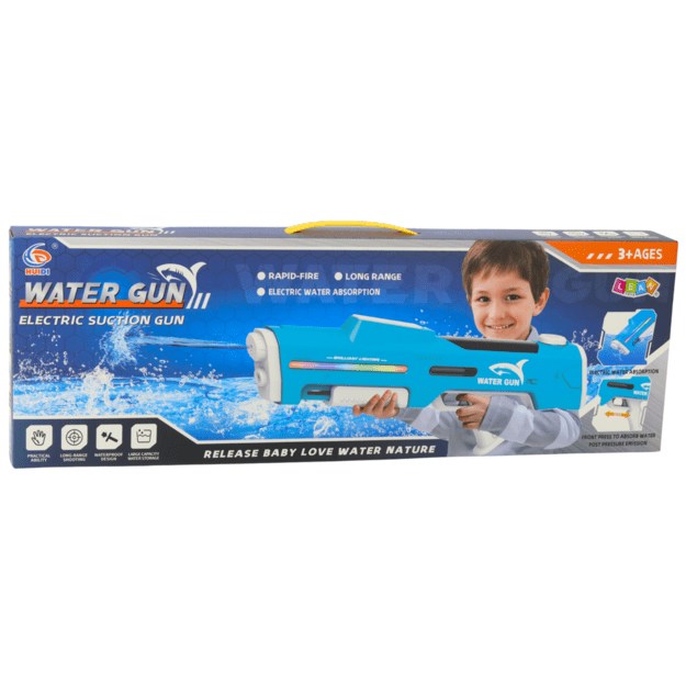 Automatinis vandens pistoletas vaikams 1000ml, baltas