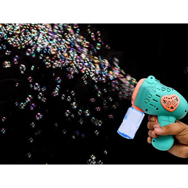 Muilo burbulų pistoletas „Bubble Gun“, mėlynas