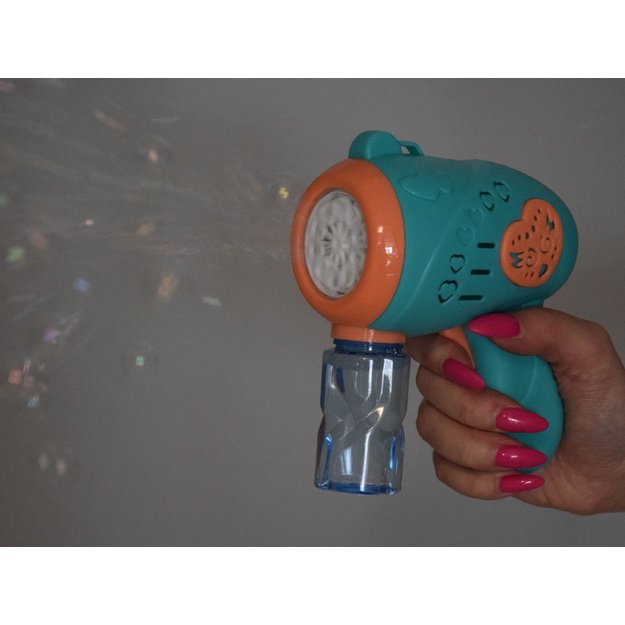 Muilo burbulų pistoletas „Bubble Gun“, mėlynas