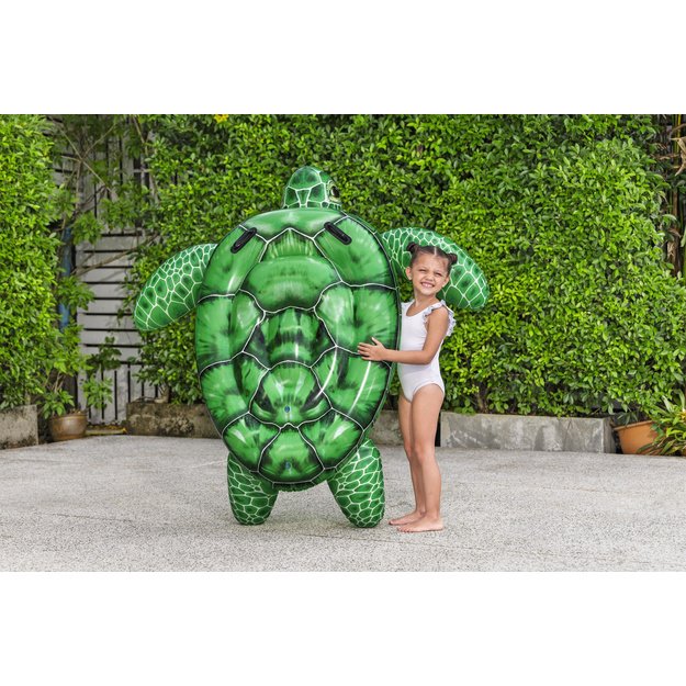 Pripučiamas vėžlio formos čiužinys 150x145cm, Bestway 41524