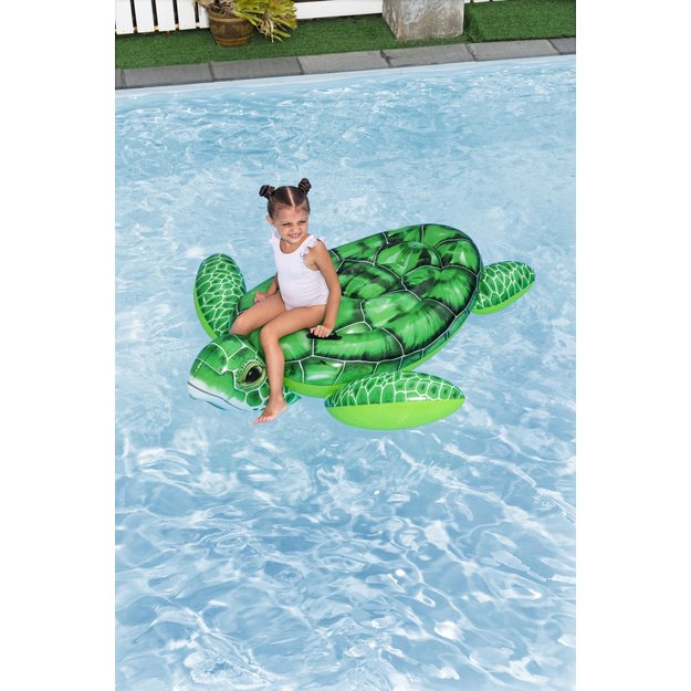 Pripučiamas vėžlio formos čiužinys 150x145cm, Bestway 41524
