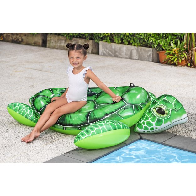 Pripučiamas vėžlio formos čiužinys 150x145cm, Bestway 41524