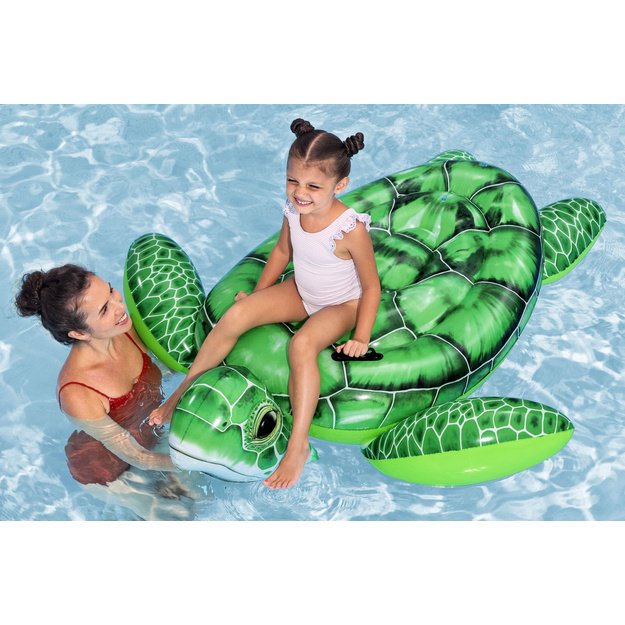 Pripučiamas vėžlio formos čiužinys 150x145cm, Bestway 41524
