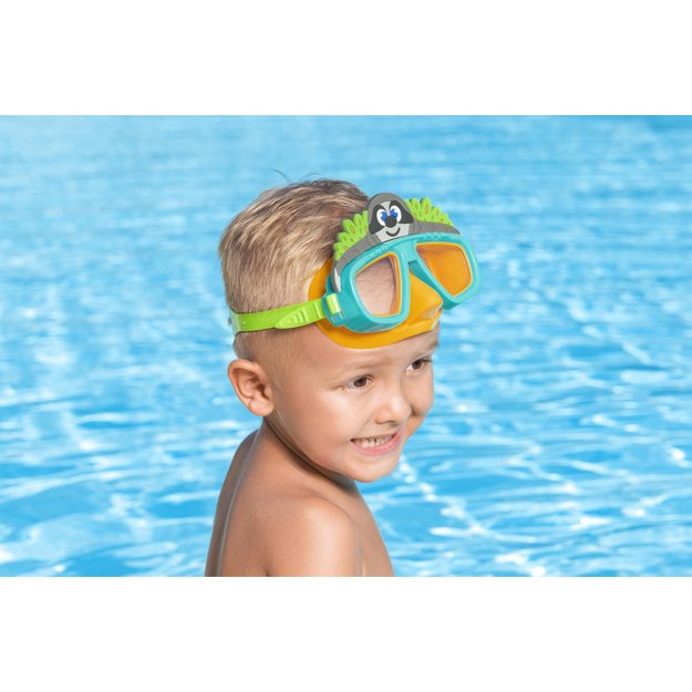 Plaukimo akiniai vaikams, žali, Bestway 22064 2