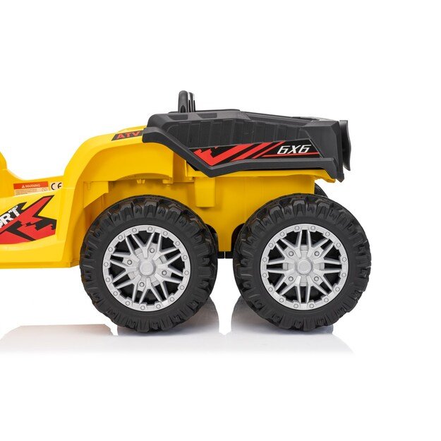 Keturratis su priekaba Sport TX ATV, geltonas