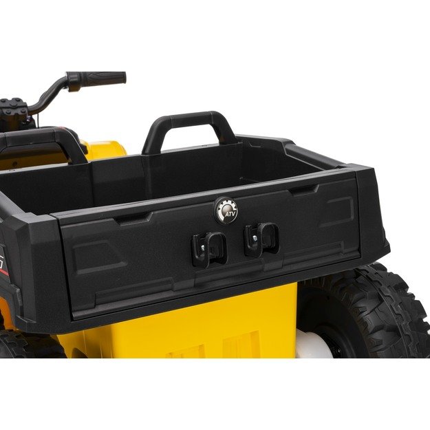 Keturratis su priekaba Sport TX ATV, geltonas
