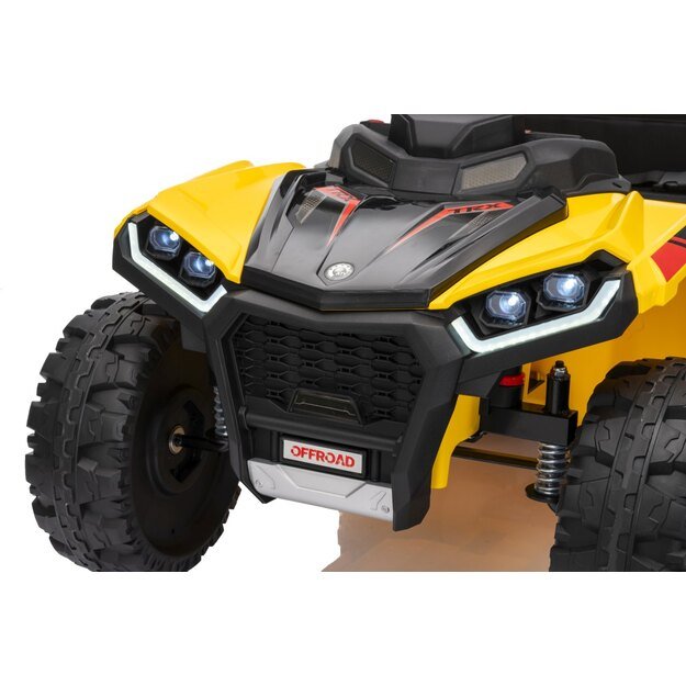 Keturratis su priekaba Sport TX ATV, geltonas