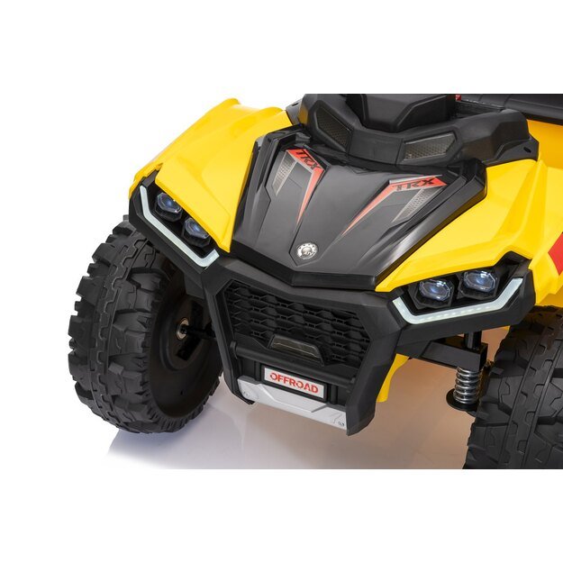 Keturratis su priekaba Sport TX ATV, geltonas
