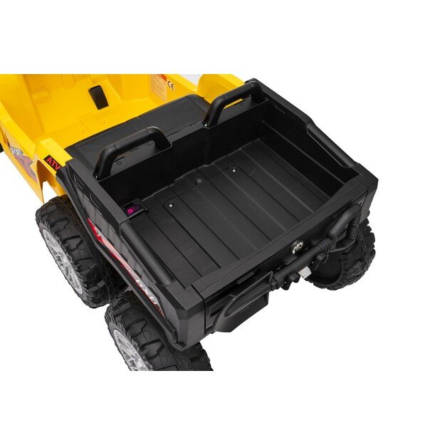 Keturratis su priekaba Sport TX ATV, geltonas