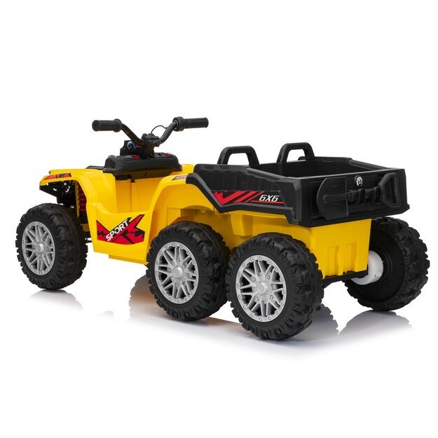 Keturratis su priekaba Sport TX ATV, geltonas