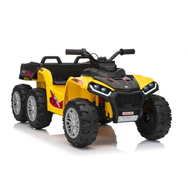 Keturratis su priekaba Sport TX ATV, geltonas