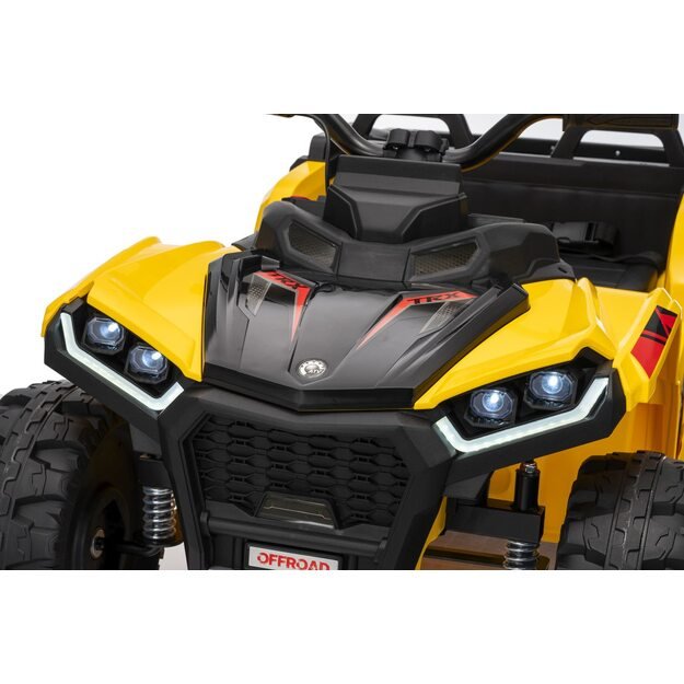 Keturratis su priekaba Sport TX ATV, geltonas