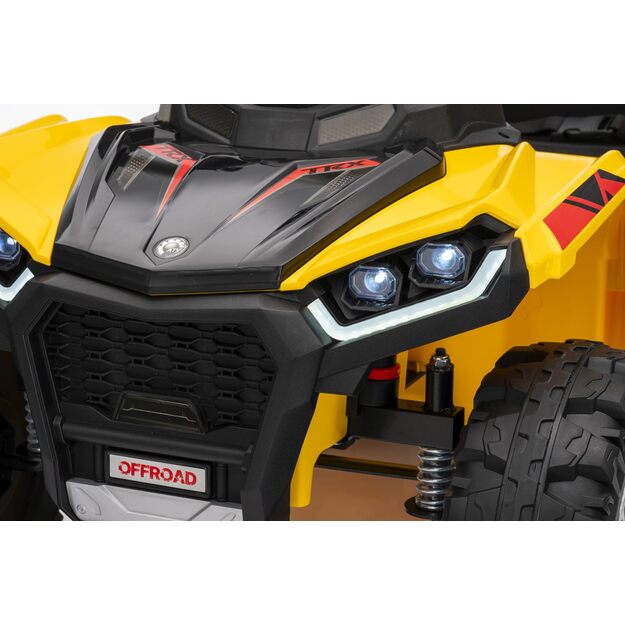 Keturratis su priekaba Sport TX ATV, geltonas