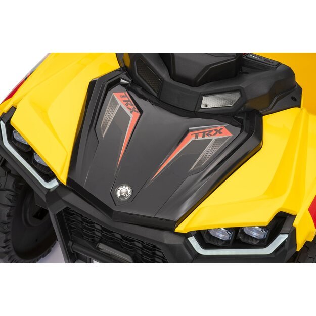 Keturratis su priekaba Sport TX ATV, geltonas