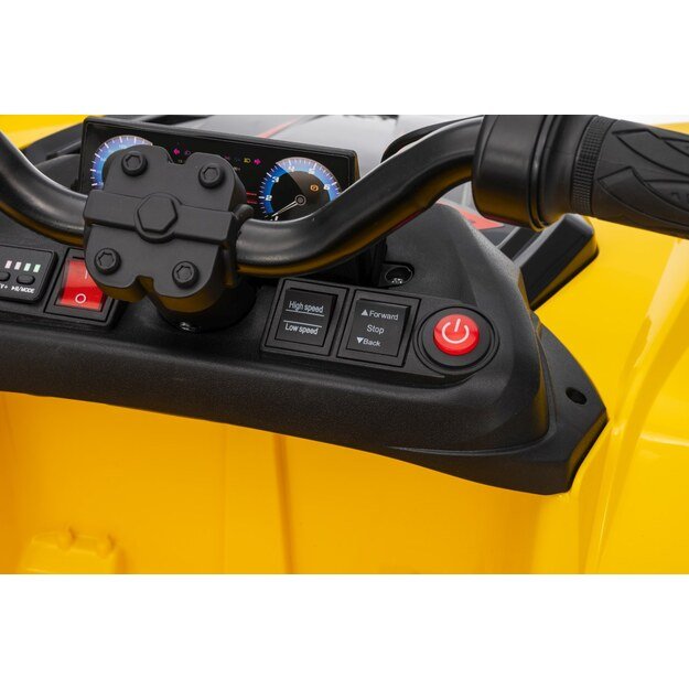 Keturratis su priekaba Sport TX ATV, geltonas