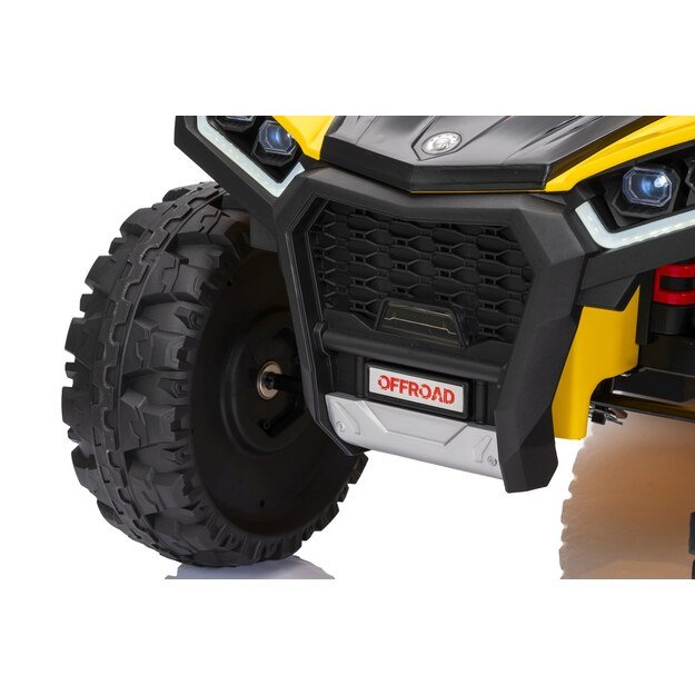 Keturratis su priekaba Sport TX ATV, geltonas
