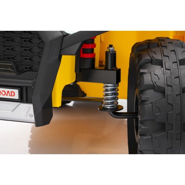 Keturratis su priekaba Sport TX ATV, geltonas