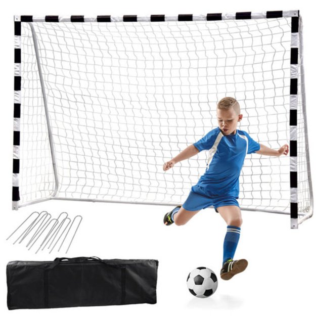 Futbolo vartai 300x205x90 cm