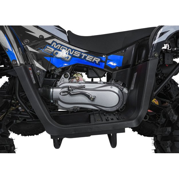 Benzininis keturratis vaikams 200CC MONSTER, mėlynas