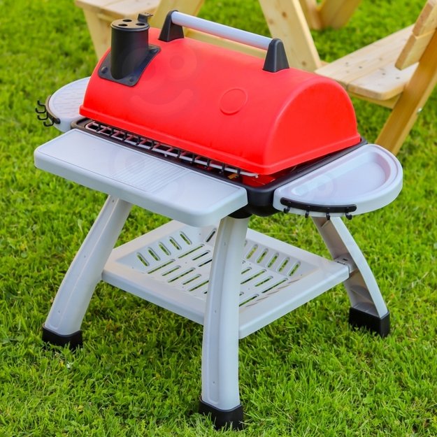 Interaktyvus didelis grilio rinkinys vaikams „Barbecue Grill XL“ 41 el., WOOPIE  13
